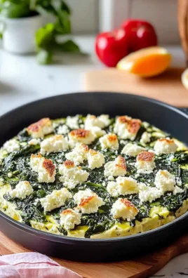 Feta Spinach Casserole Delight Freshly Baked