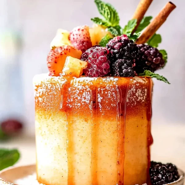 Vibrant Frozen Aperol Peach Margarita in a Glass