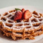 Deliciously Crispy Funnel Cakes Ready to Serve