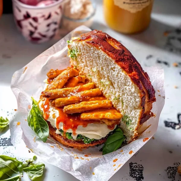 Grilled Buffalo Chicken Subs Ready to Eat