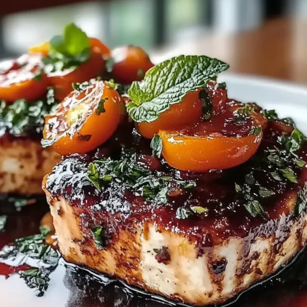 Delicious Grilled Peach Chicken on the Grill
