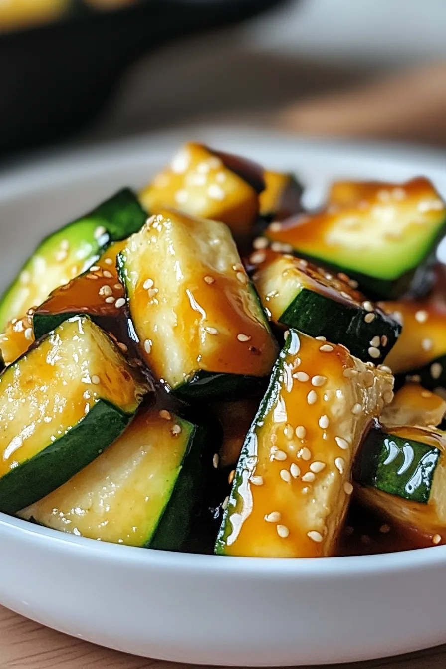 Hibachi Zucchini