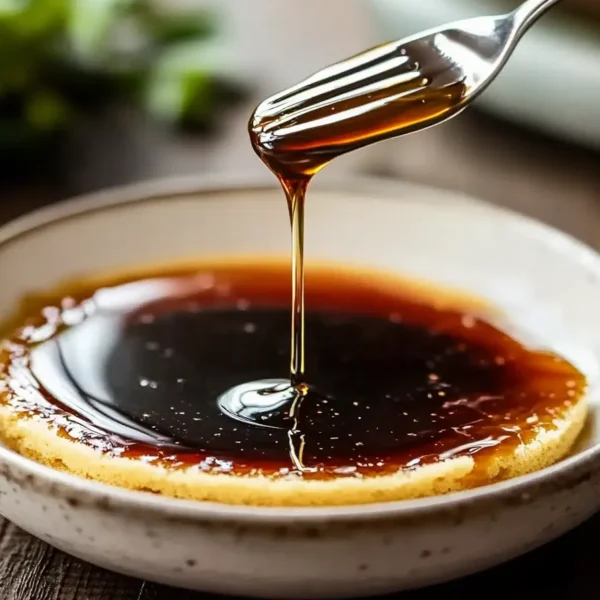 Homemade Balsamic Vinaigrette in a Glass Jar