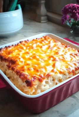 Jiffy Cornbread Casserole Freshly Baked in a Dish