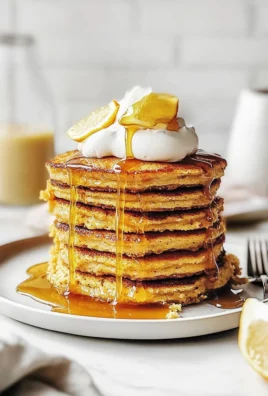 Lemon Ricotta Protein Pancakes - Fluffy and Delicious