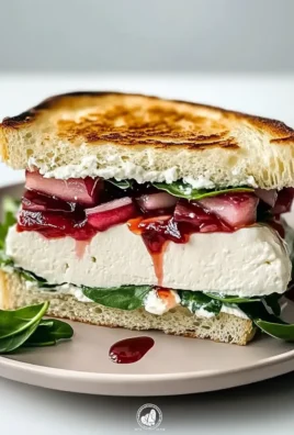 Mozzarella Prosciutto Sandwich - Simple and Delicious
