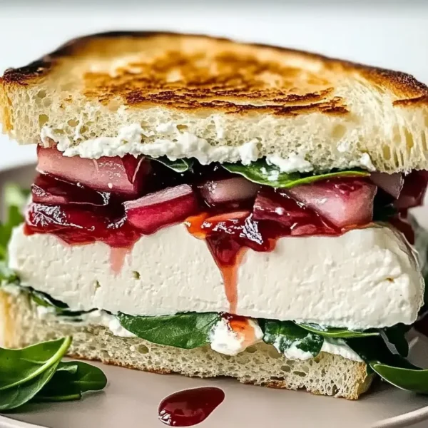 Mozzarella Prosciutto Sandwich - Simple and Delicious