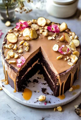 Decadent Nonnie’s 6 Ingredient Chocolate Peanut Butter Ice Cream Cake