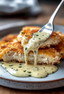 Golden Parmesan Crusted Chicken with Fresh Basil Aioli