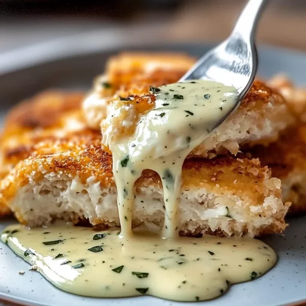 Golden Parmesan Crusted Chicken with Fresh Basil Aioli
