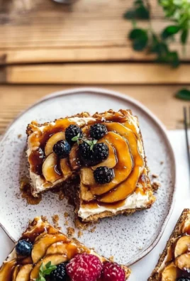 Peach Thyme Tart Freshly Baked