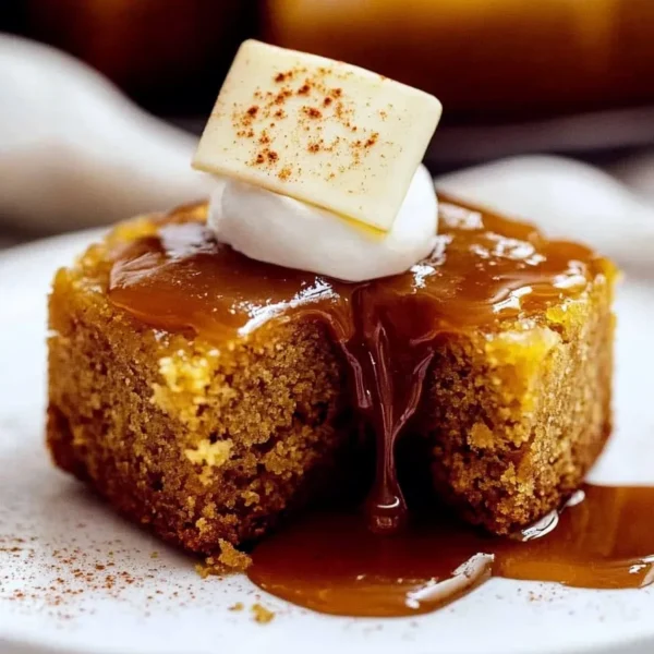Pumpkin Cornbread with Cinnamon Honey Butter Slices