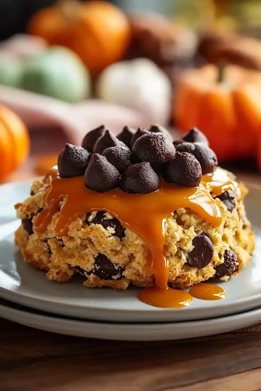 Pumpkin Oatmeal Chocolate Chip Cookies Recipe