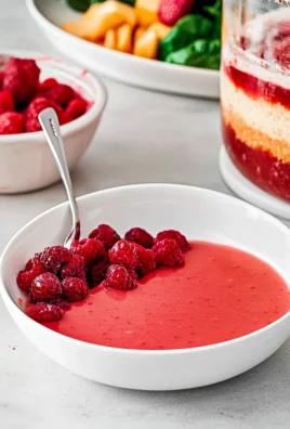 Raspberry Vinaigrette Drizzle Over Fresh Salads
