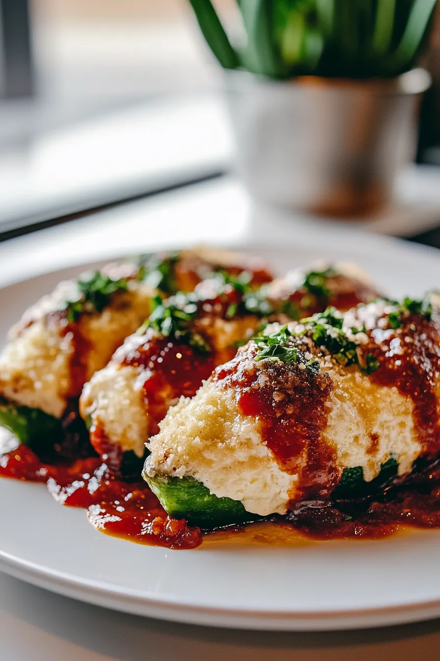 Sausage-Stuffed Banana Peppers – Oven Roasted