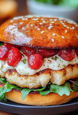 Delicious Spicy Chipotle Chicken Burger Ready to Eat