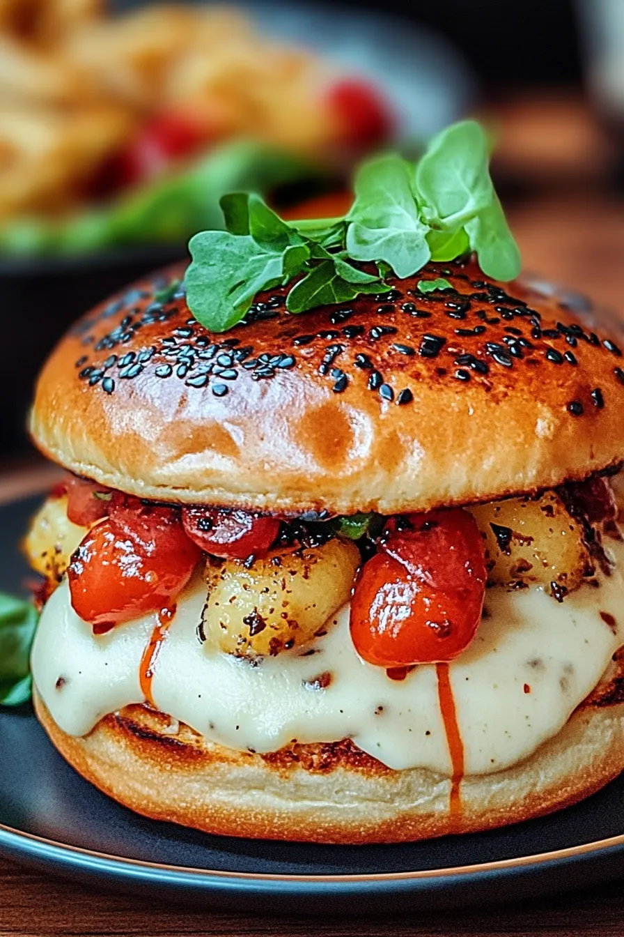 Spicy Chipotle Chicken Burger