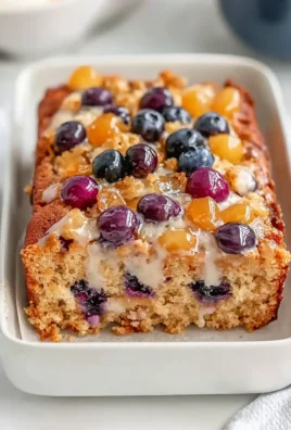 Tasty Huckleberry Banana Bread Fresh Out of the Oven