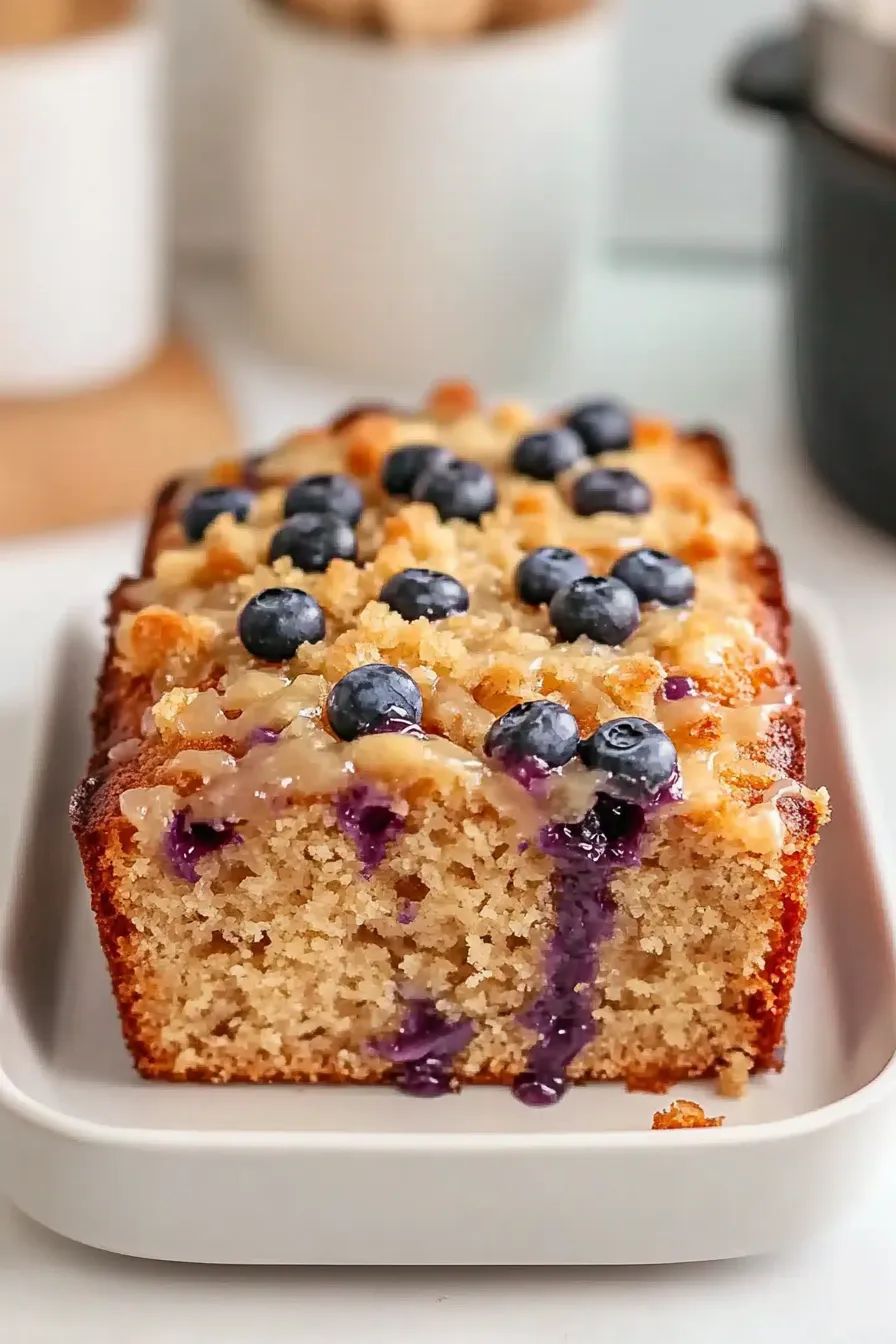 Tasty Huckleberry Banana Bread