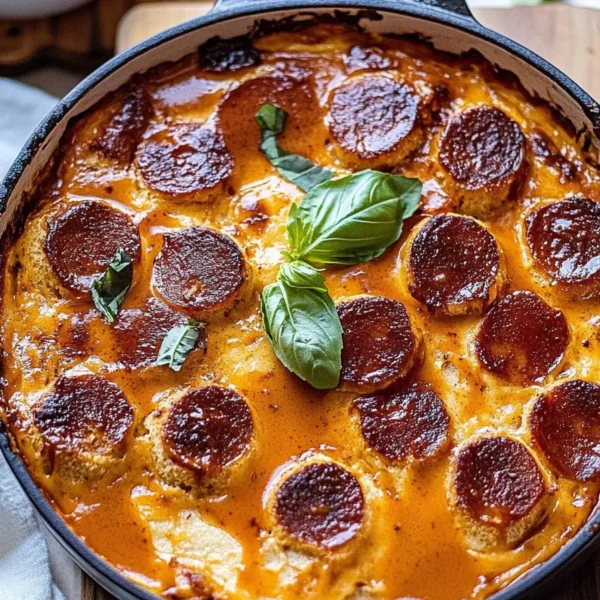 Tomato Burrata Pepperoni Pizza Dip - A Tasty Indulgence