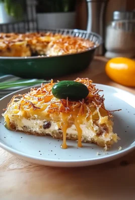 Zucchini Onion Pie Fresh Out of the Oven