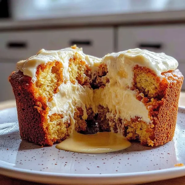 Freshly Baked Amazing Bakery-Style Pumpkin Cream Cheese Muffins