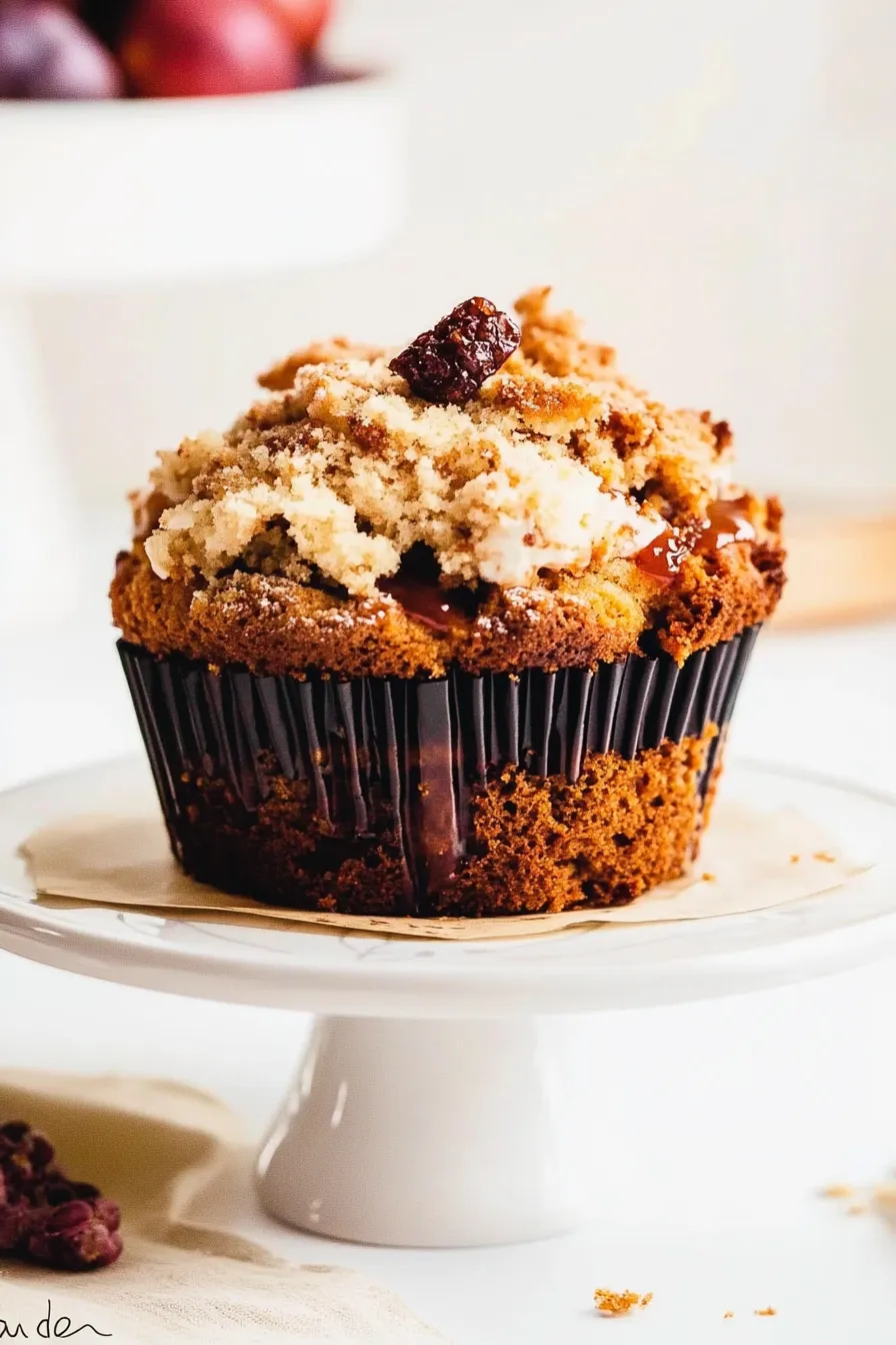 Apple Pumpkin Streusel Muffins