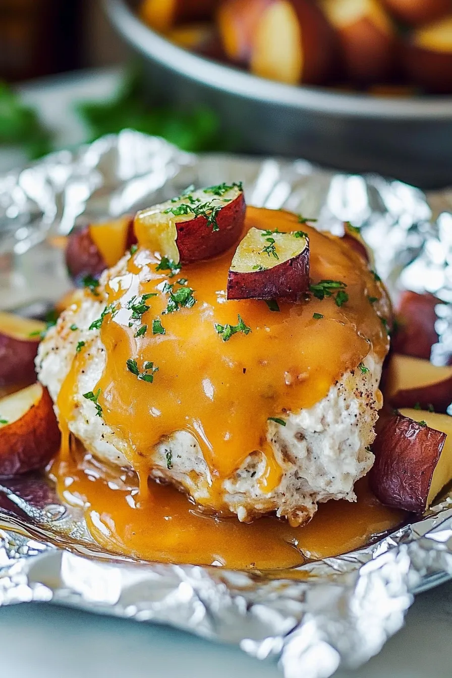 Bacon Ranch Chicken Foil Packets