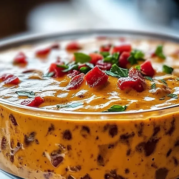 Cheesy Rotel Ranch Queso - Delicious Party Dip