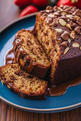 Delicious Chocolate Chip Banana Bread Freshly Baked