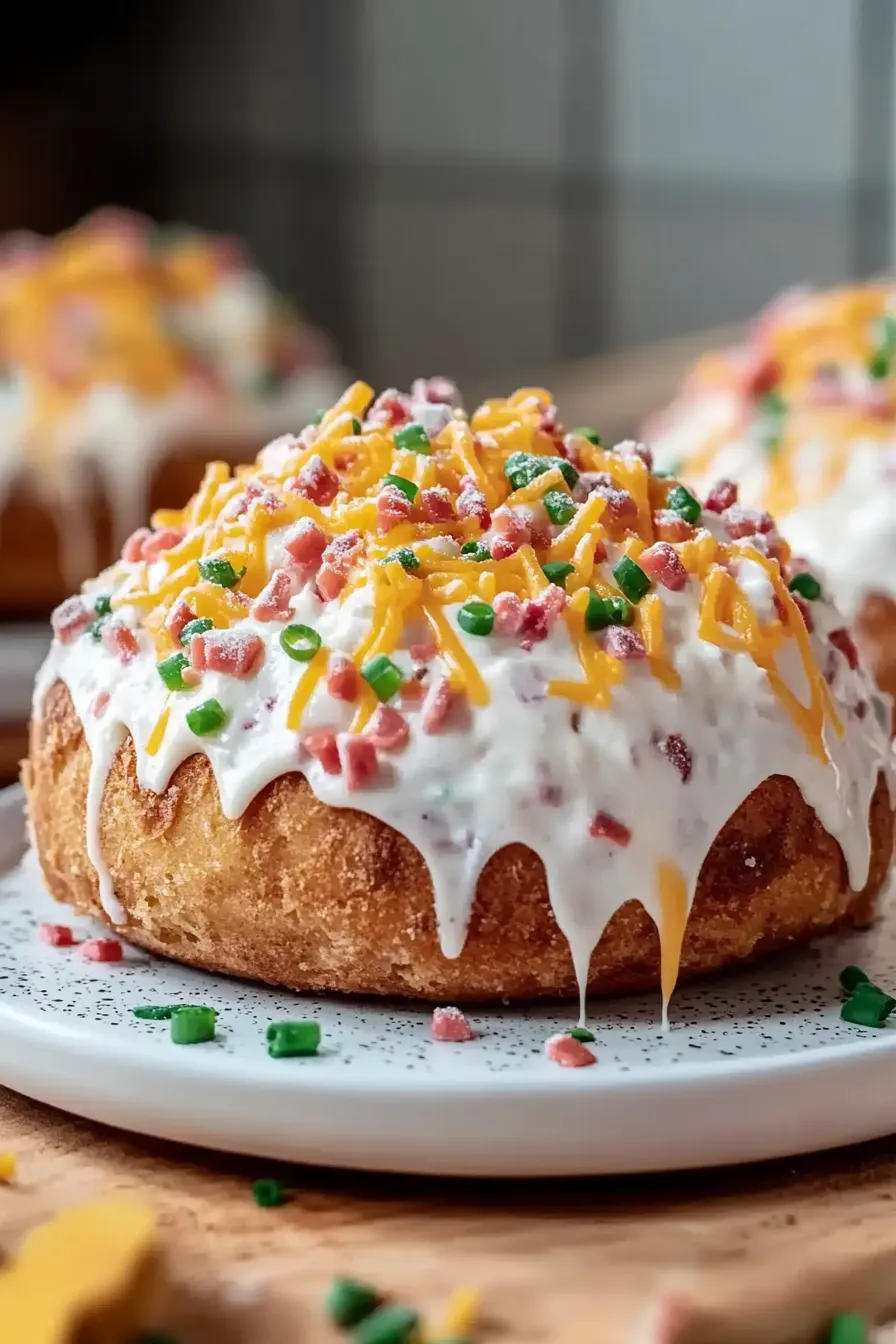 Crack Chicken Stuffed Baked Potatoes