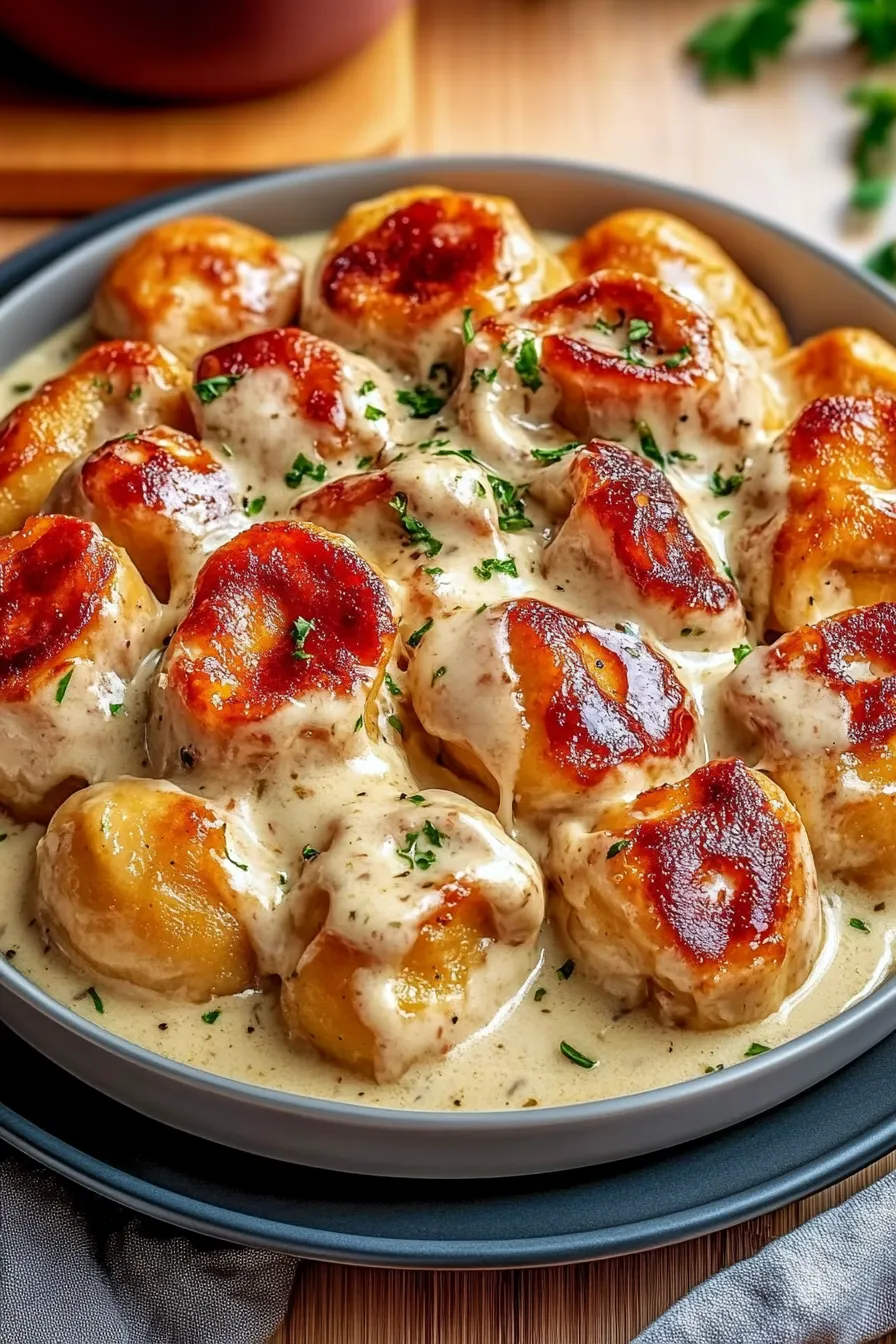 Creamy Herb Chicken Tortellini