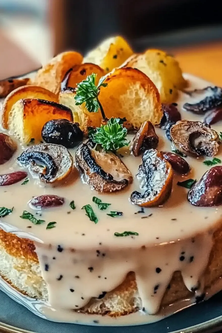 Creamy Mushroom Soup Recipe