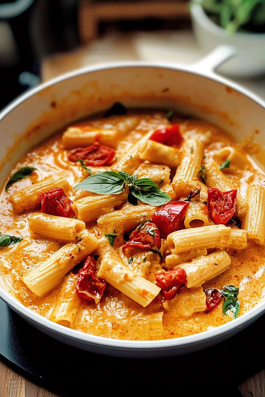 Creamy Tuscan Chicken Pasta