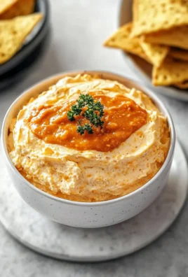 Crock Pot Buffalo Chicken Dip Served with Crackers