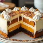 Scrumptious Double-Layer Pumpkin Cheesecake