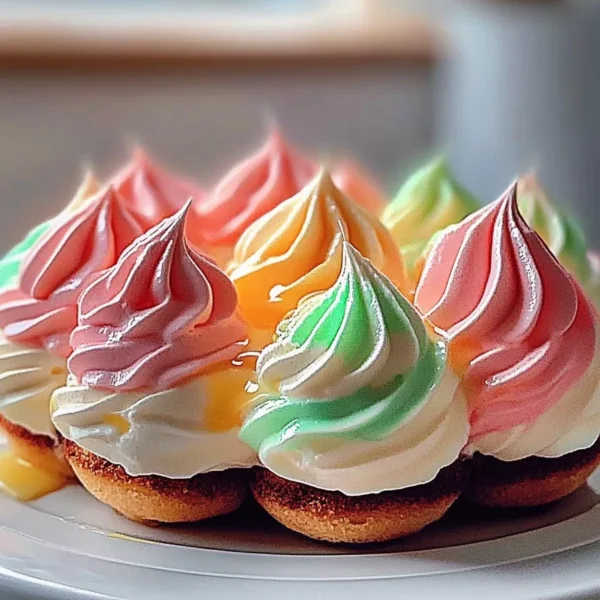 Delicious Easy Jello Meringue Cookies Ready to Serve