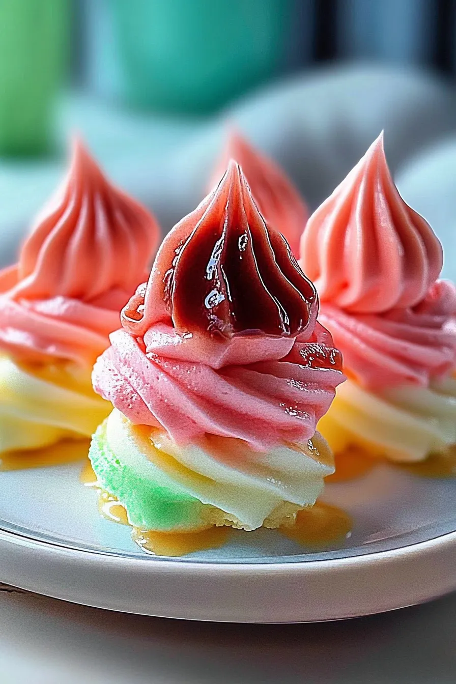 Easy Jello Meringue Cookies