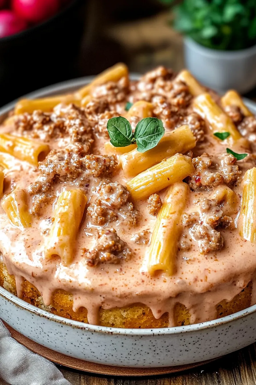 High Protein Creamy Beef Pasta Recipe for Quick Weeknight Dinners