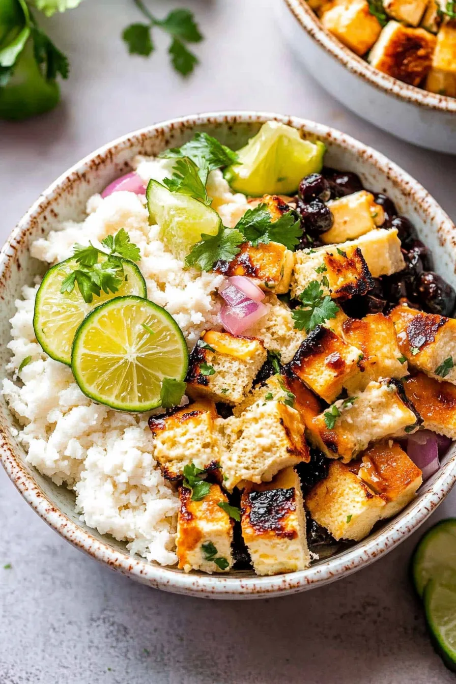Honey Chipotle Chicken Rice Bowls