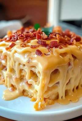 Irresistible Spicy Southern Cheesy Chicken Spaghetti Casserole Plated
