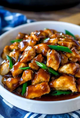 Mongolian Chicken Stir-Fry Ready to Serve