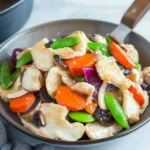 Delicious Moo Goo Gai Pan Stir-Fry