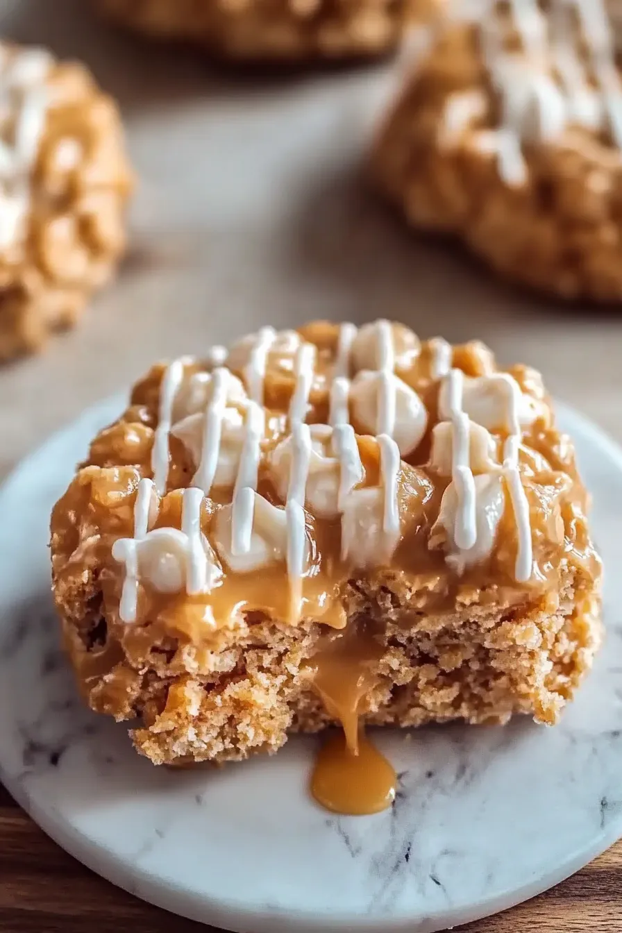 No-Bake Peanut Butter Cornflake Cookies with Marshmallows Recipe