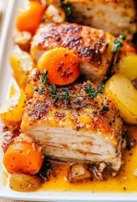 Delicious One Pan Chicken and Potatoes Ready to Serve
