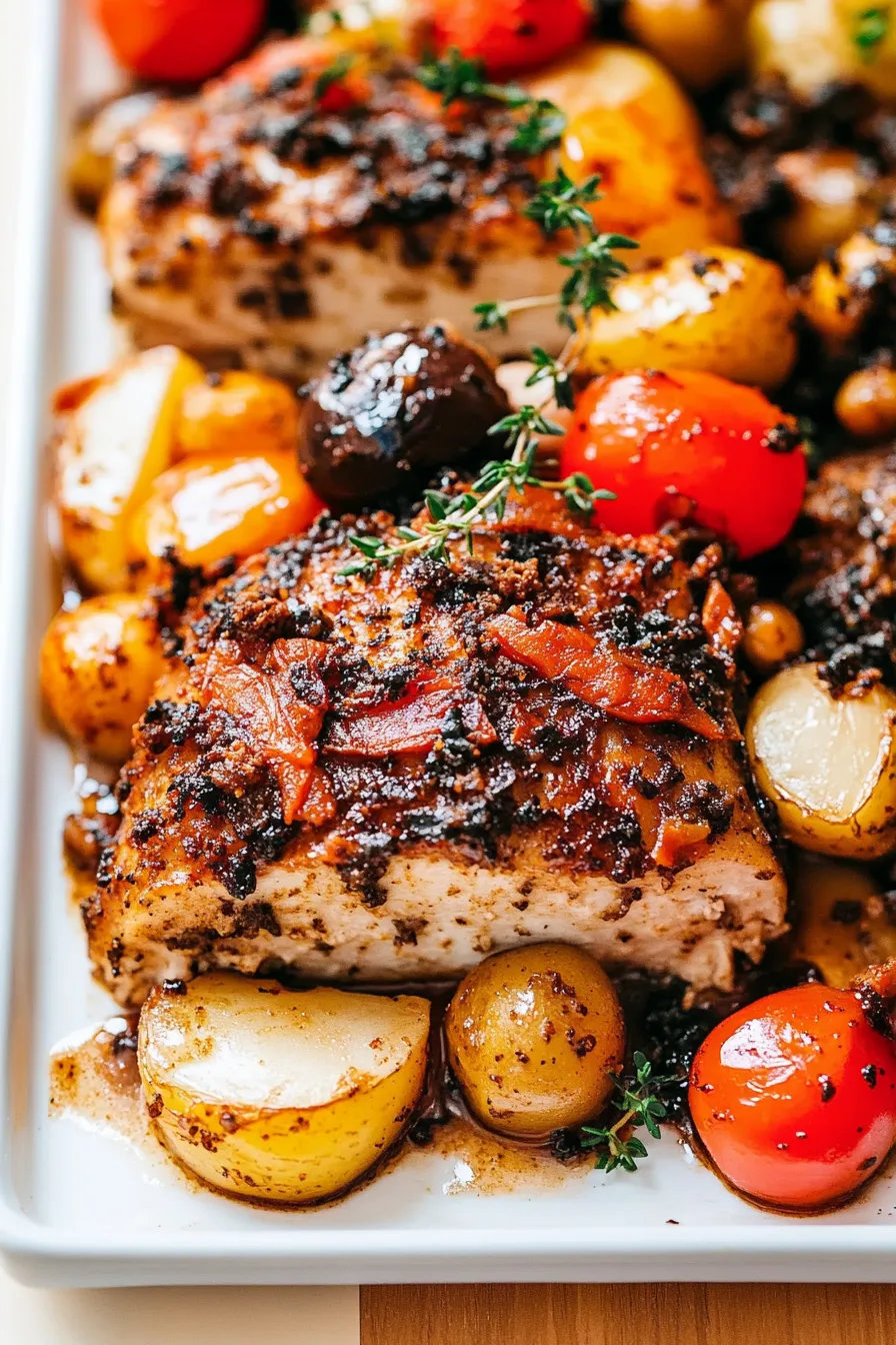 One Pan Chicken and Potatoes