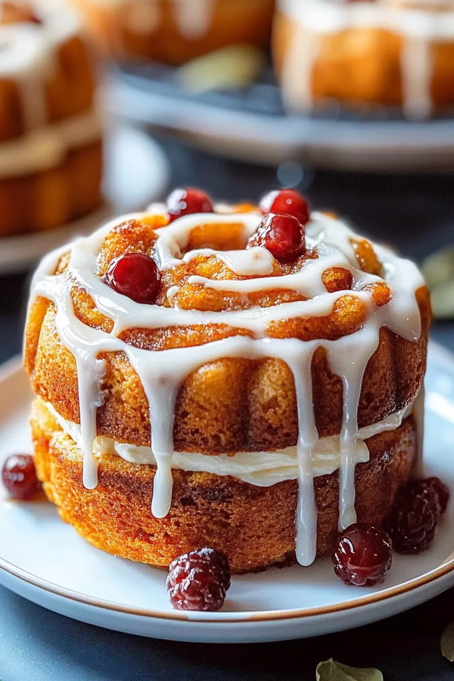 Pumpkin Cinnamon Roll Muffins