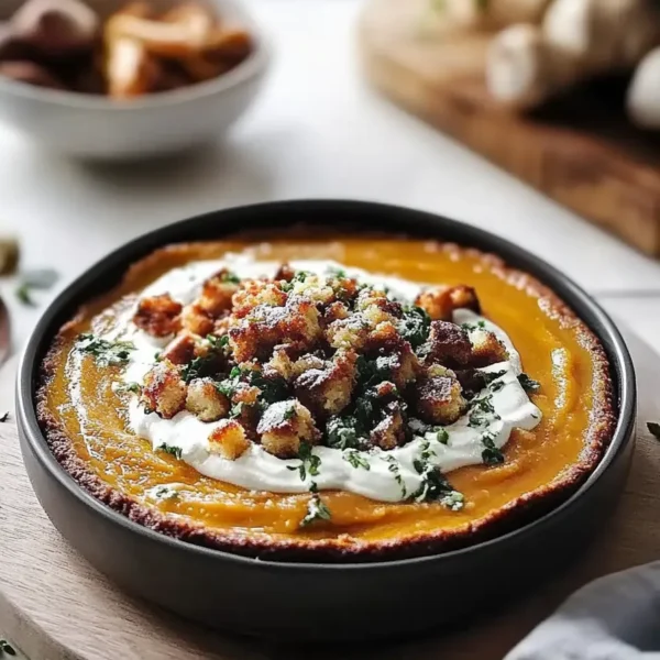 Savory Pumpkin Whipped Feta Dip – Creamy & Delicious