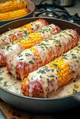 Delicious Spicy Creamy Cajun Corn Cob