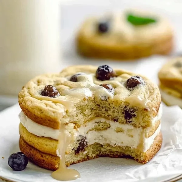 The Best Soft Chocolate Chip Cookies Close-Up